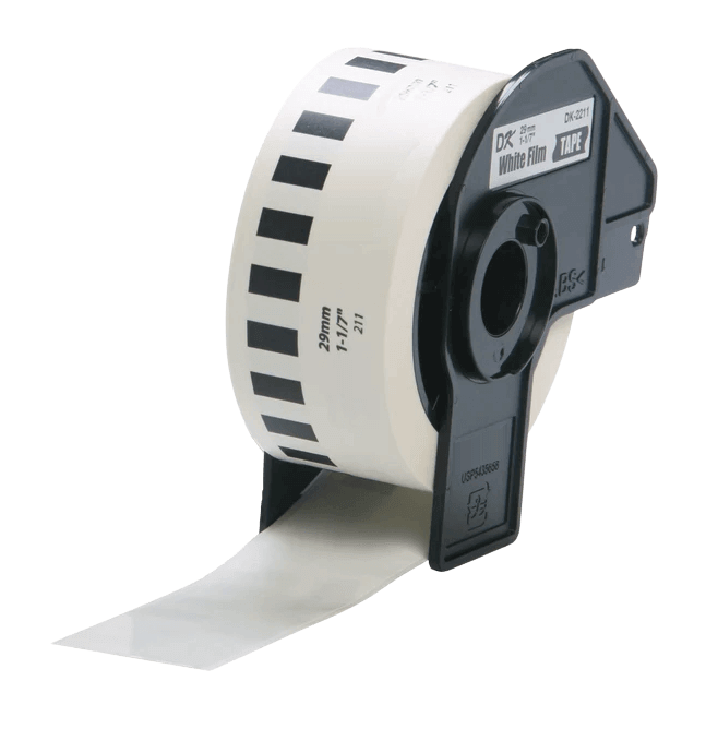 PixoJet Brother DK22211 29mm x 15,24m Vit adressetikett