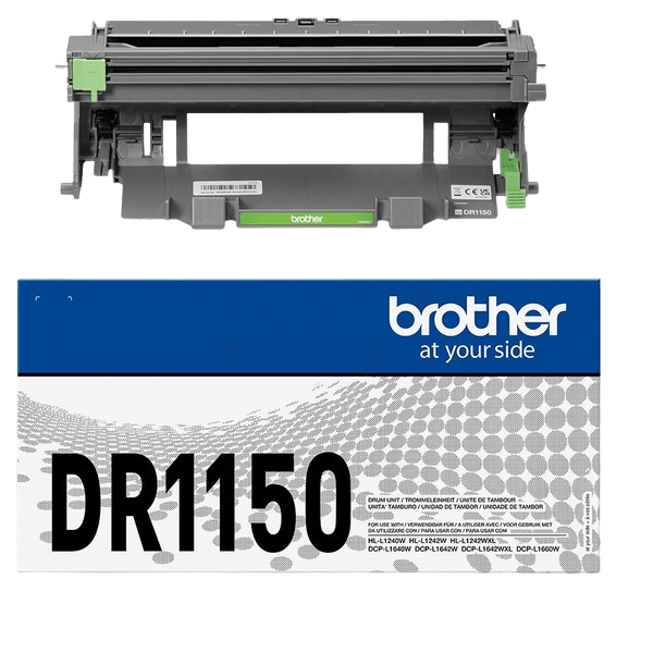 Brother Original DR1150 svart trumma | Innehåll: 10000 sidor