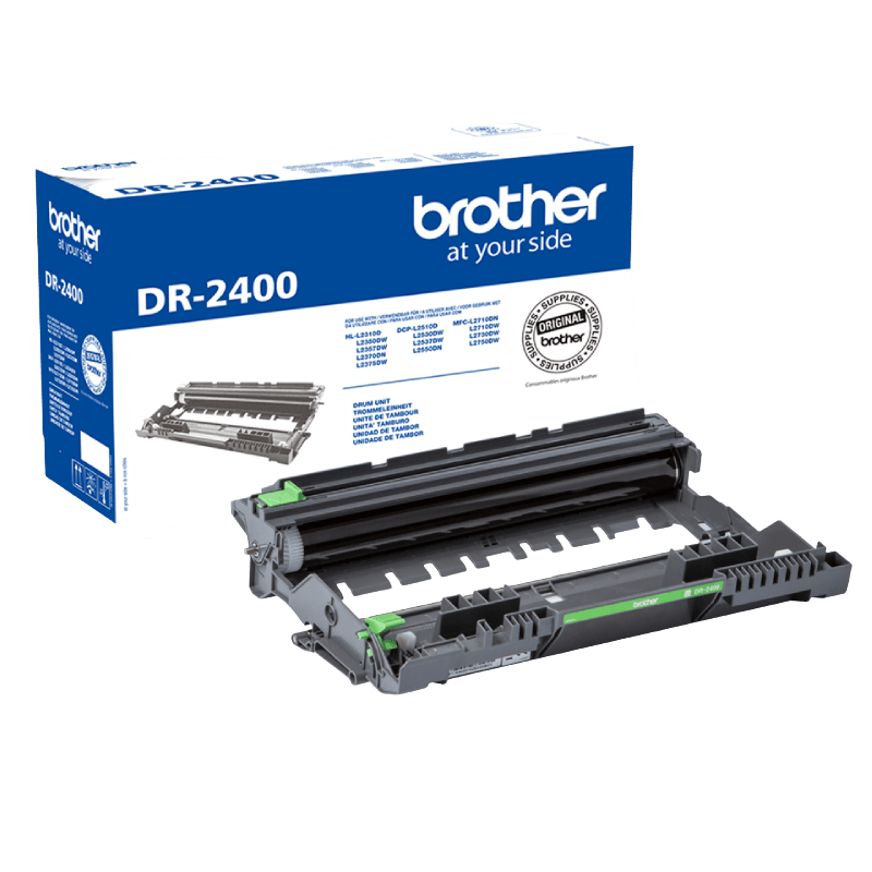 Brother Original DR2400 trumma | Innehåll: 12000 sidor