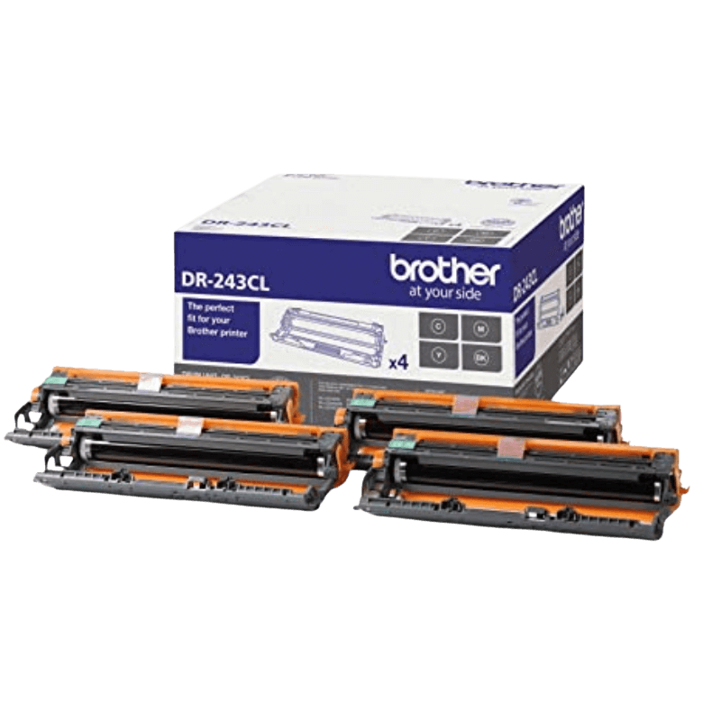 Brother Original DR243CL CMYK trumma | Innehåll: 18000 sidor
