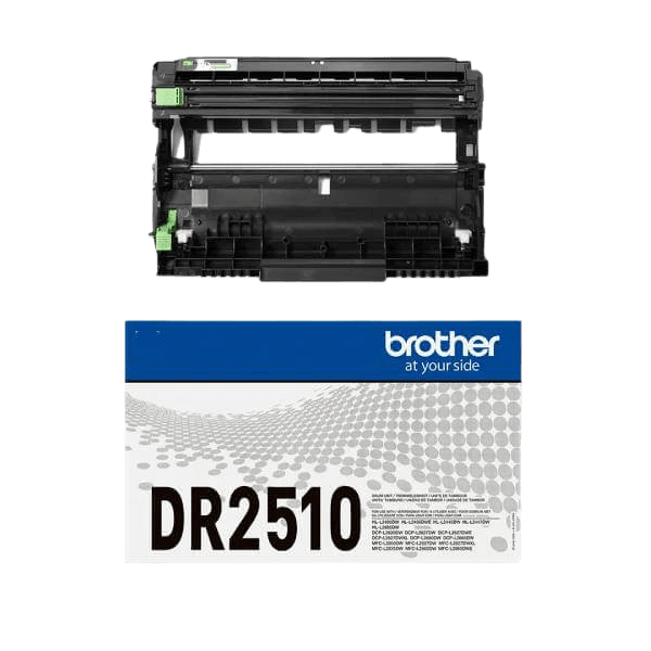 Brother Original DR2510 trumma | Innehåll: 15000 sidor