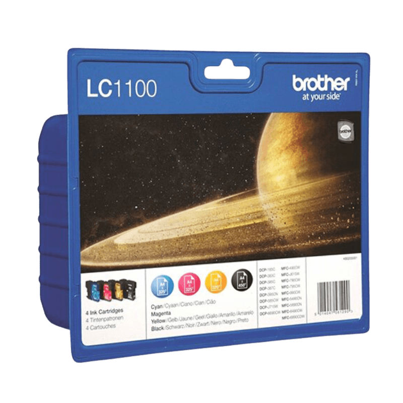 Brother Original LC1100 CMYK rabattpaket