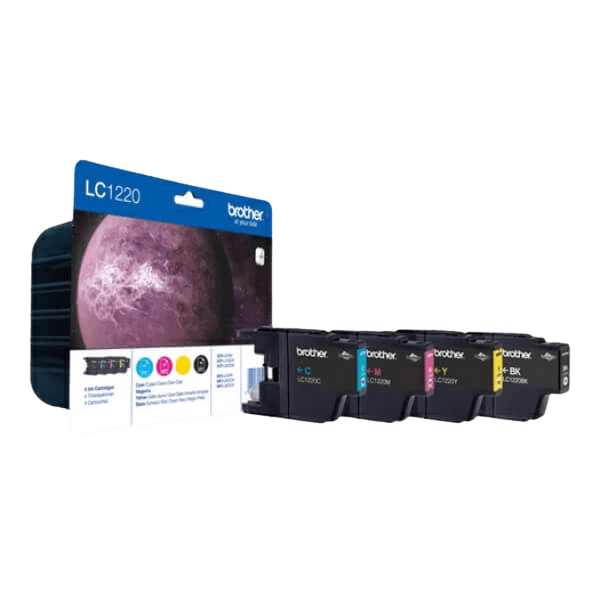 Brother Original LC1220 CMYK rabattpaket