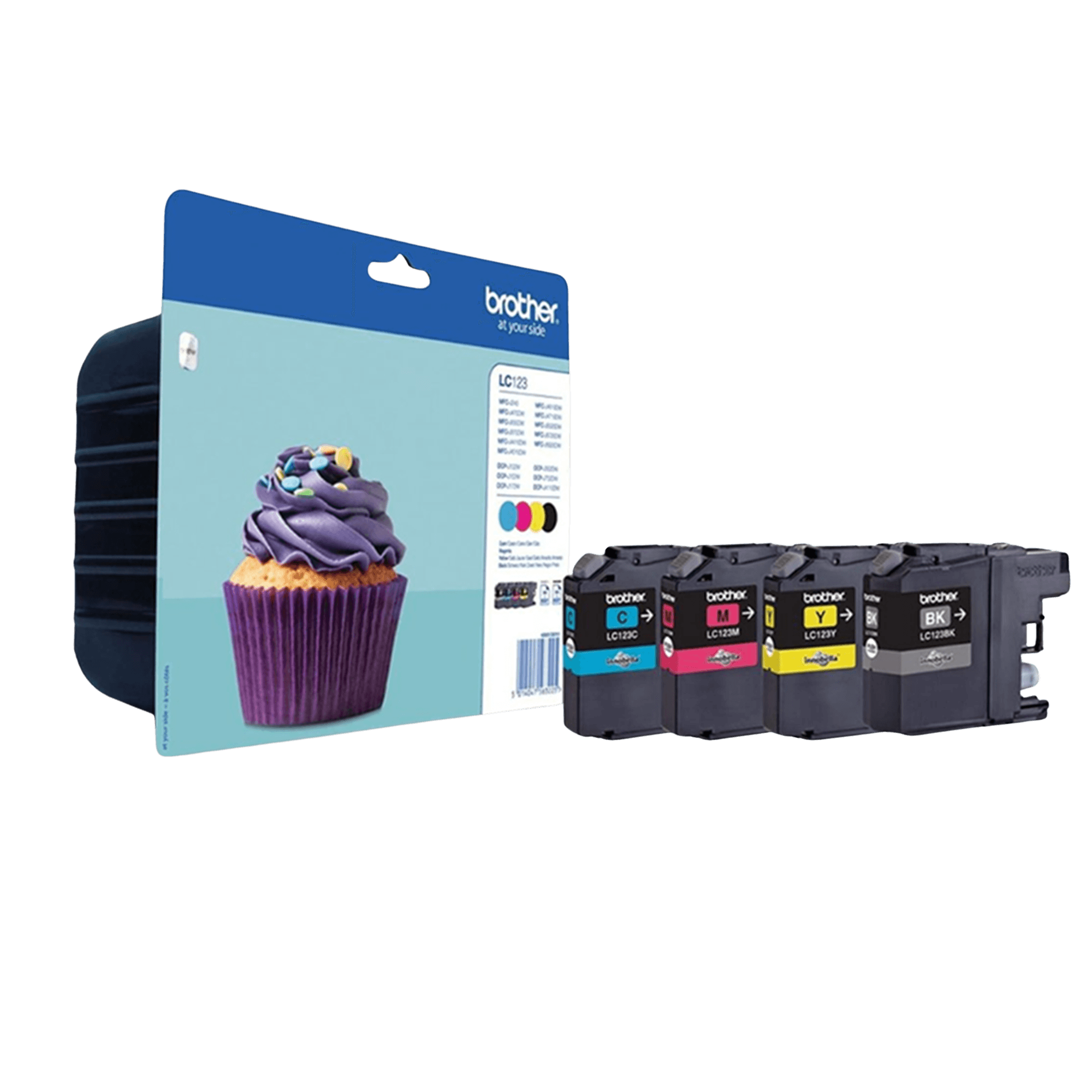 Brother Original LC123  CMYK rabattpaket