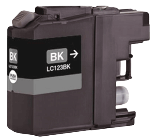PixoJet Brother LC129BK XL svart bläckpatron | Innehåll: 2400 sidor