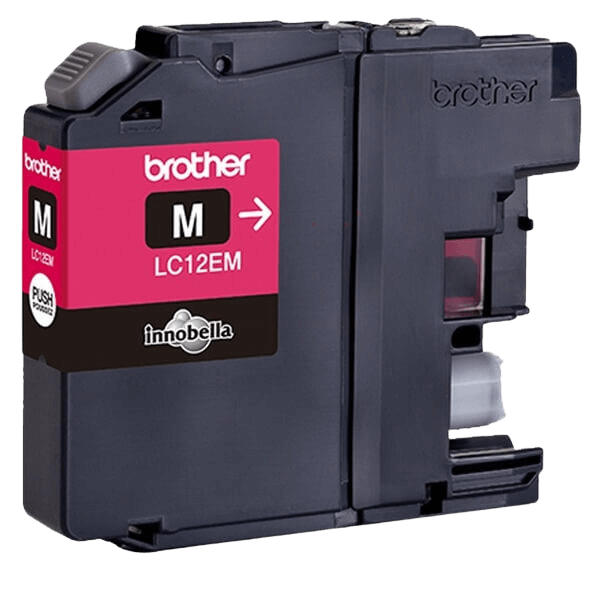 Brother Original LC12EM magenta bläckpatron | Innehåll: 1200 sidor