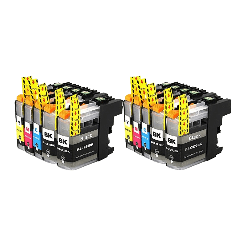 PixoJet Brother LC223M rabattpaket - 10 st.