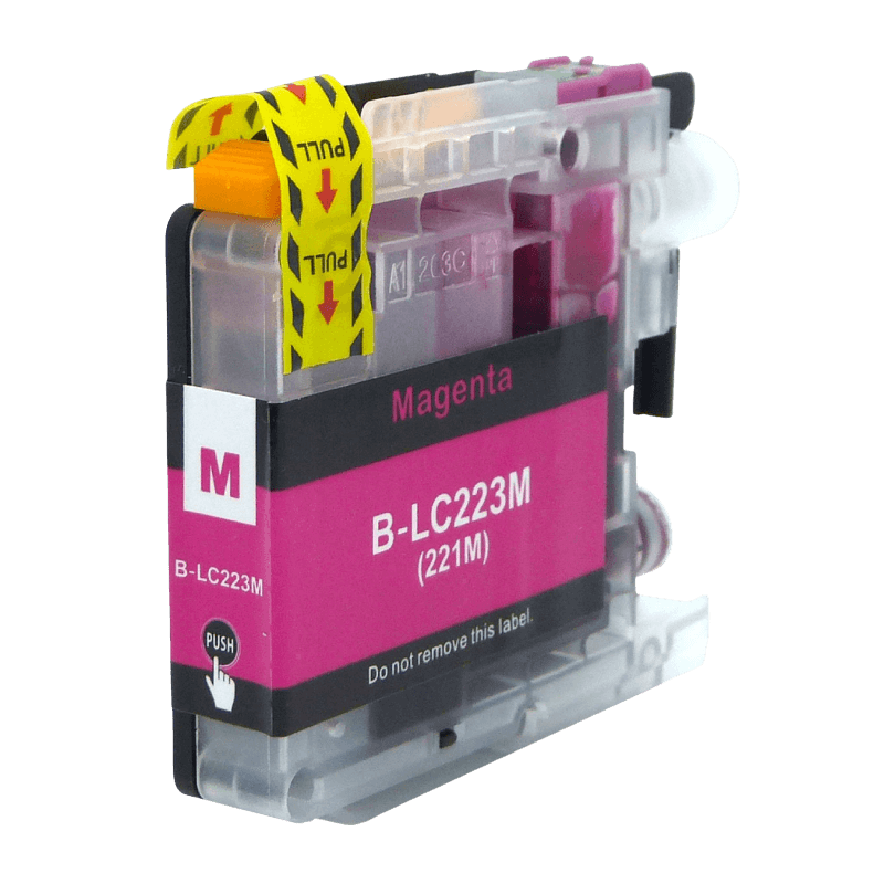 PixoJet Brother LC223M magenta bläckpatron | Innehåll: 10 ml.