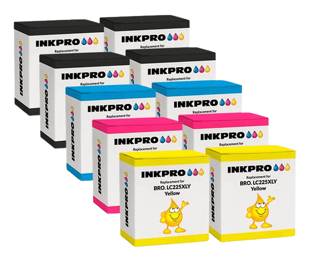PixoJet Brother LC227 XL rabattpaket - 10 st.
