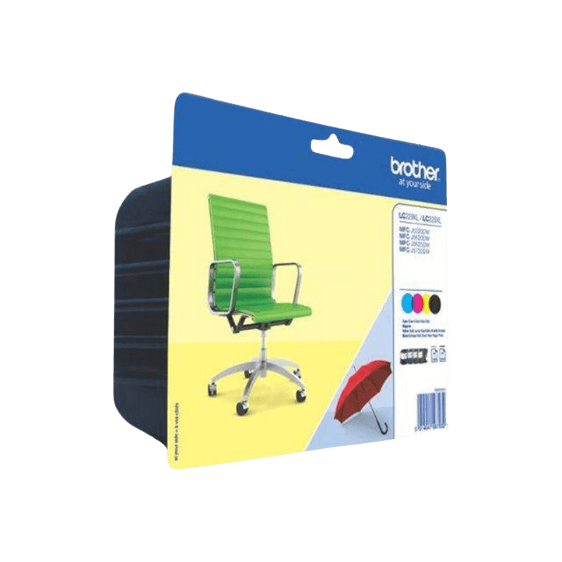 Brother Original LC229 XL CMYK rabattpaket