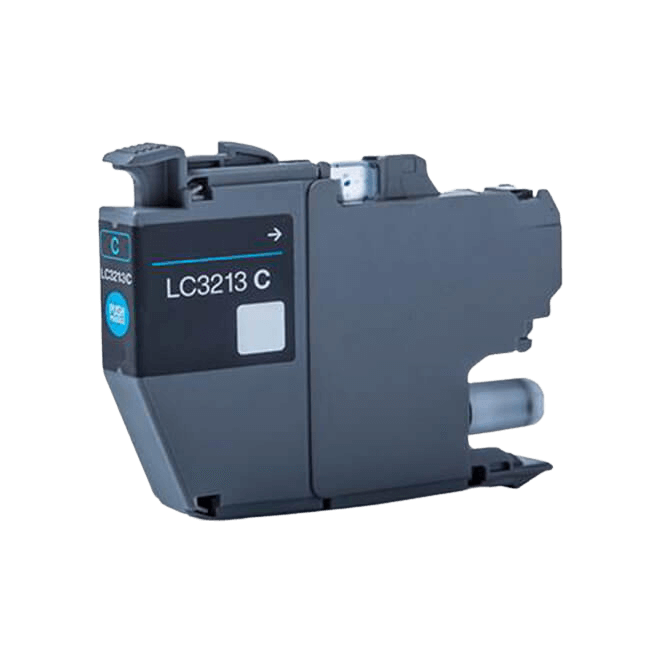 PixoJet Brother LC3213C cyan bläckpatron | Innehåll: 6,6 ml.
