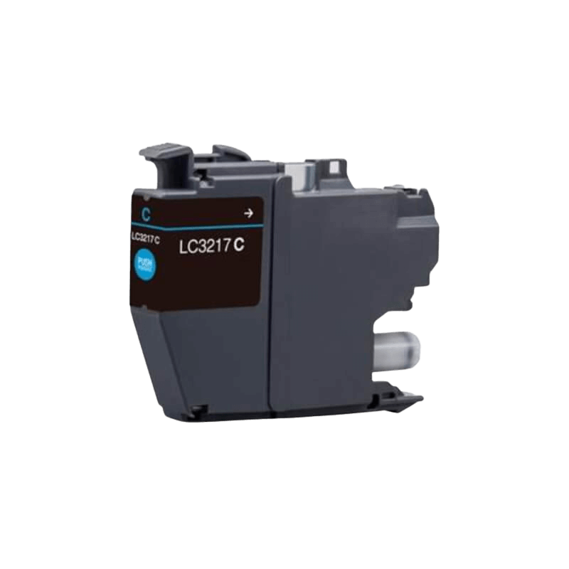 PixoJet Brother LC3217C cyan bläckpatron | Innehåll: 550 sidor