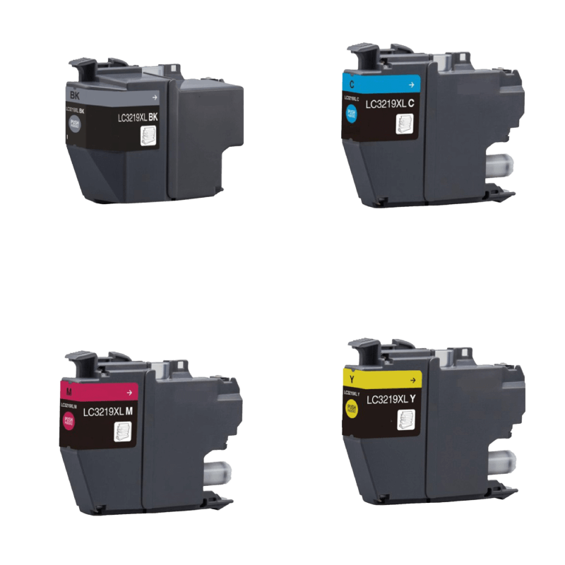 PixoJet Brother LC3219XL rabattpaket - 4 st.