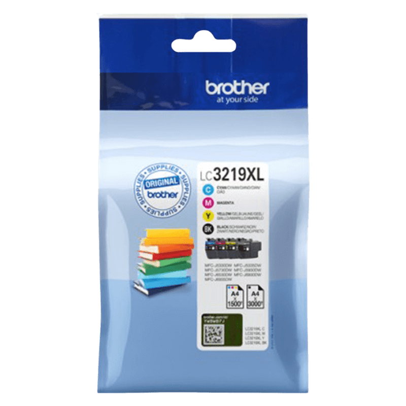 Brother Original LC3219XL CMYK rabattpaket | Innehåll: 7500 sidor