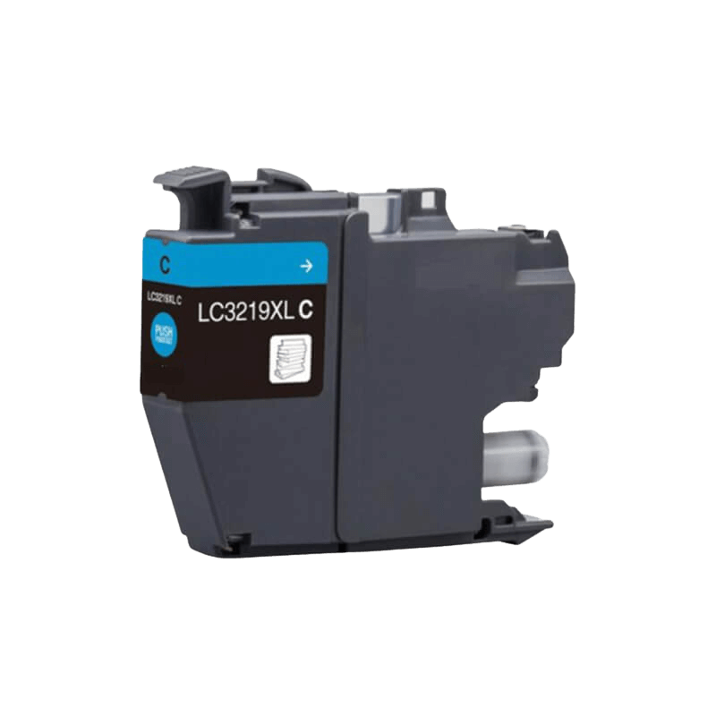 PixoJet Brother LC3219XLC cyan bläckpatron | Innehåll: 1500 sidor