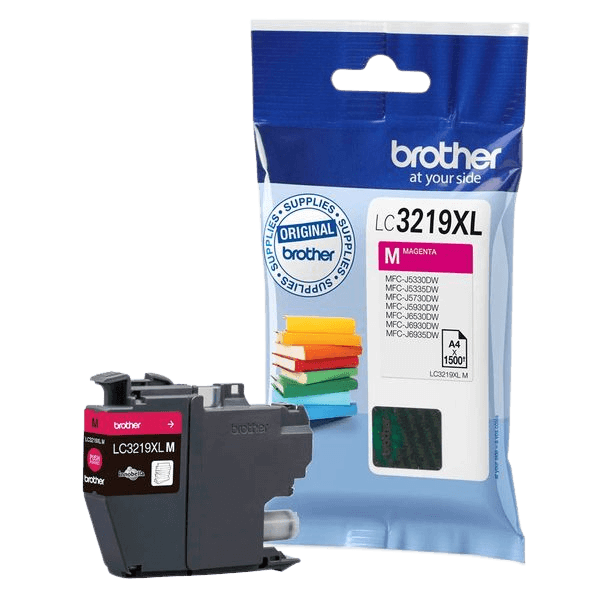 Brother Original LC3219XLM magenta bläckpatron | Innehåll: 1500 sidor