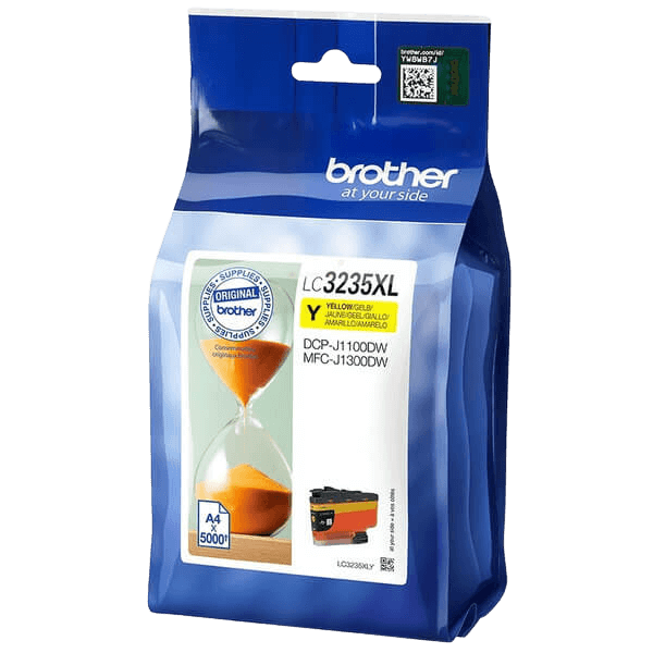 Brother Original LC3235XLY gul bläckpatron | Innehåll: 5000 sidor
