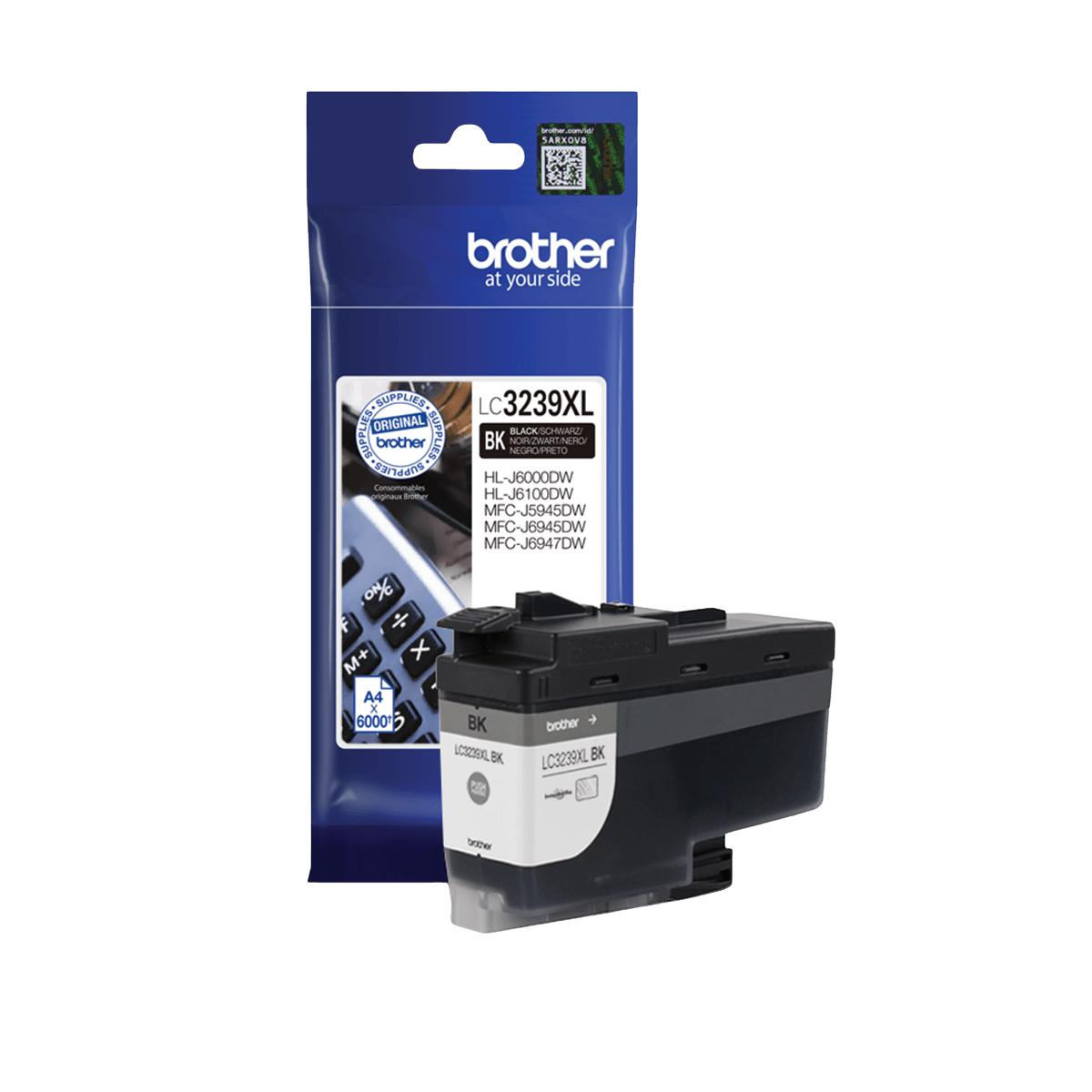 Brother Original LC3239XLBK svart bläckpatron | Innehåll: 6000 sidor