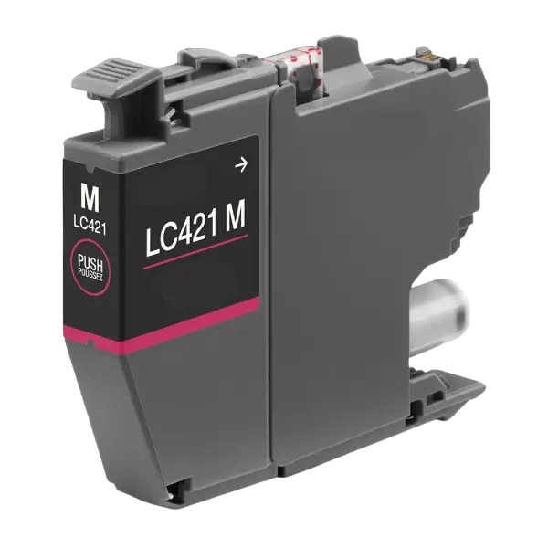 PixoJet Brother LC421M magenta bläckpatron | Innehåll: 200 sidor