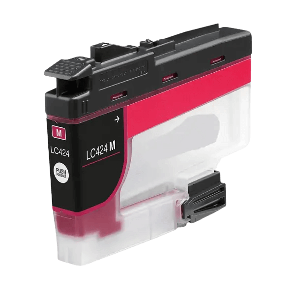 PixoJet Brother LC424M magenta bläckpatron | Innehåll: 750 sidor