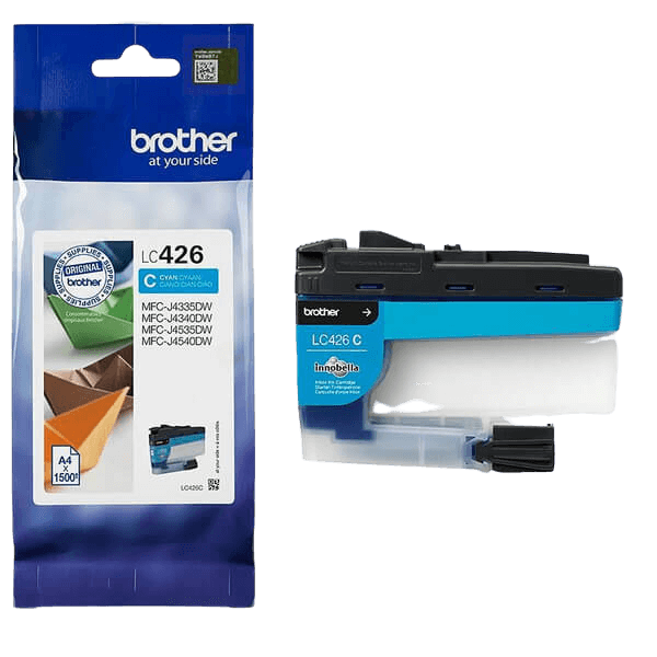 Brother Original LC426C cyan bläckpatron | Innehåll: 1500 sidor