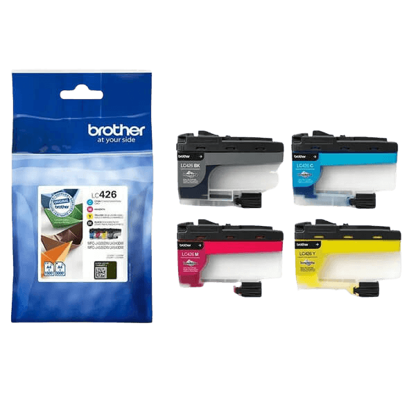 Brother Original LC426VAL CMYK rabattpaket | Innehåll: 7500 sidor