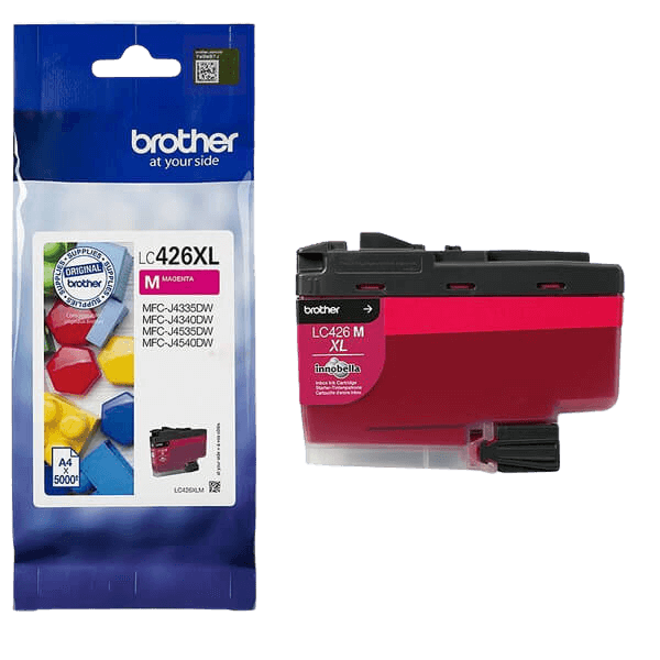 Brother Original LC426XLM magenta bläckpatron | Innehåll: 5000 sidor