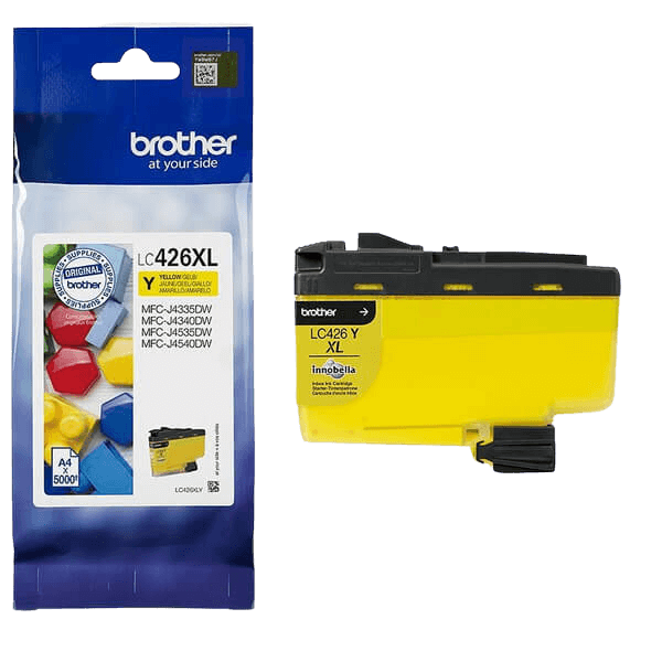 Brother Original LC426XLY gul bläckpatron | Innehåll: 5000 sidor