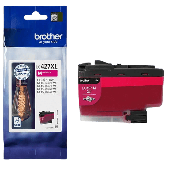 Brother Original LC427XLM magenta bläckpatron | Innehåll: 5000 sidor