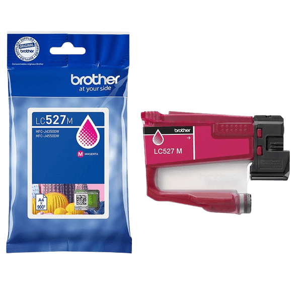 Brother Original LC527M magenta bläckpatron | Innehåll: 900 sidor
