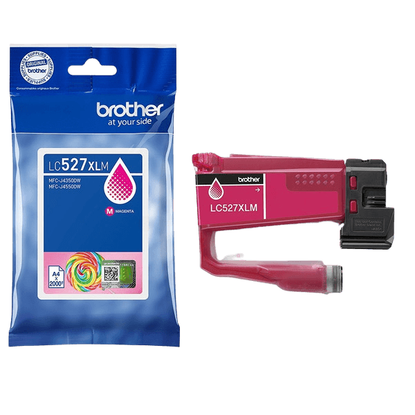 Brother Original LC527XLM magenta bläckpatron | Innehåll: 2000 sidor