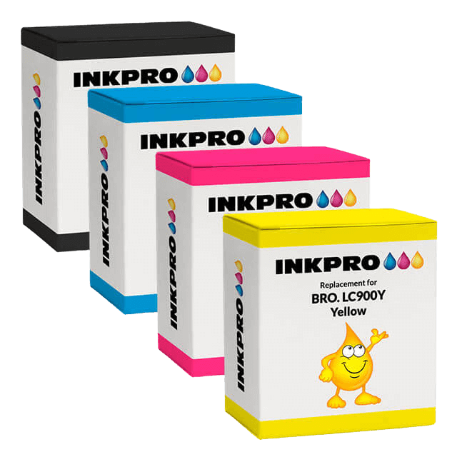 PixoJet Brother LC900 rabattpaket - 4 st.