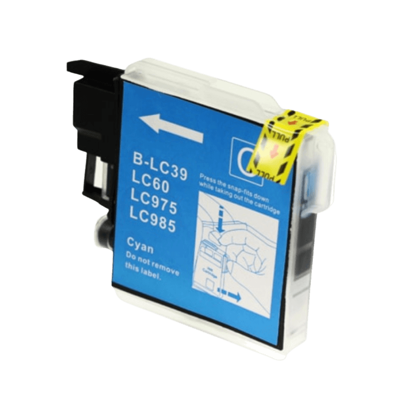 PixoJet Brother LC985C cyan bläckpatron | Innehåll: 12 ml.