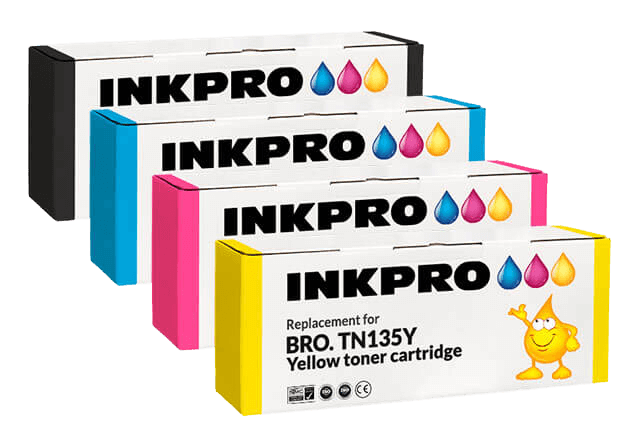 PixoJet Brother TN135 XL rabattpaket - 4 st.