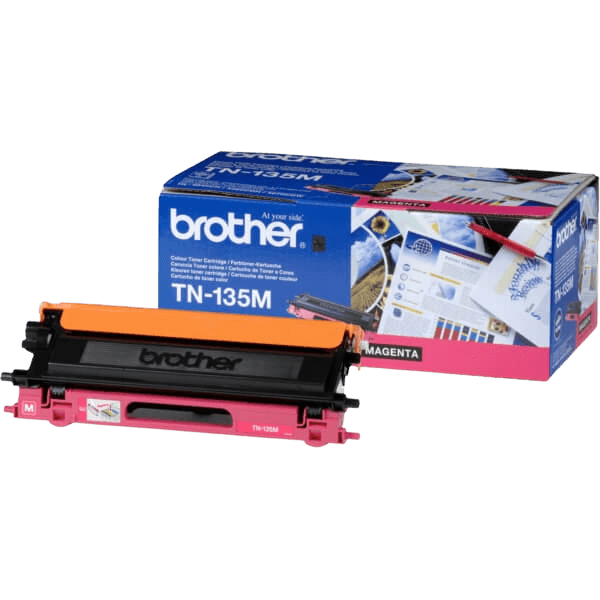 Brother Original TN135M XL magenta toner | Innehåll: 4000 sidor