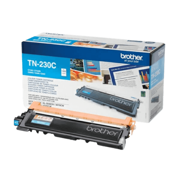 Brother Original TN230C cyan toner | Innehåll: 1400 sidor