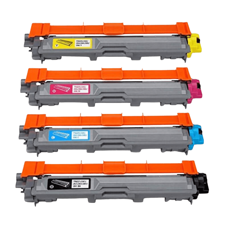 PixoJet Brother TN241 XL rabattpaket - 4 st.