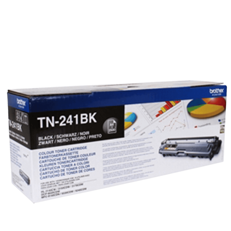 Brother Original TN241BK svart toner | Innehåll: 2500 sidor