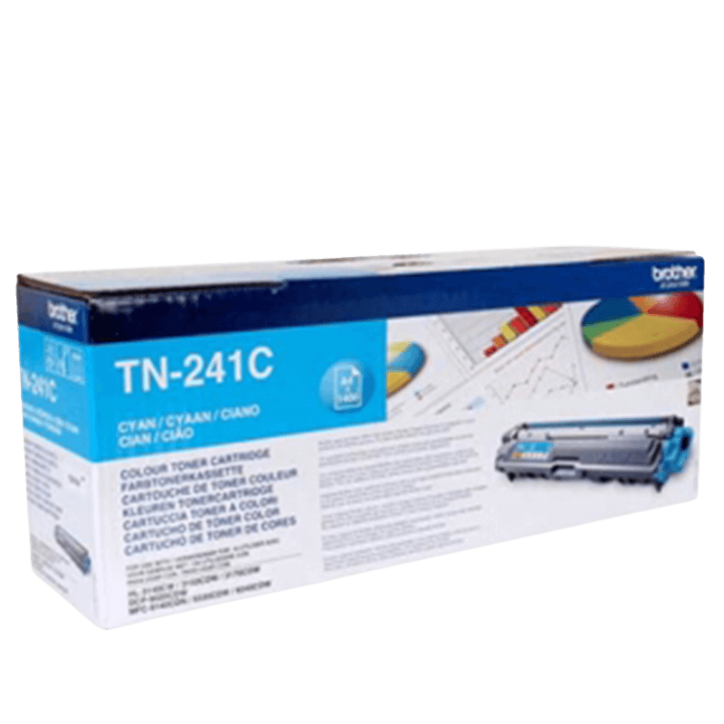 Brother Original TN241C cyan toner | Innehåll: 1400 sidor