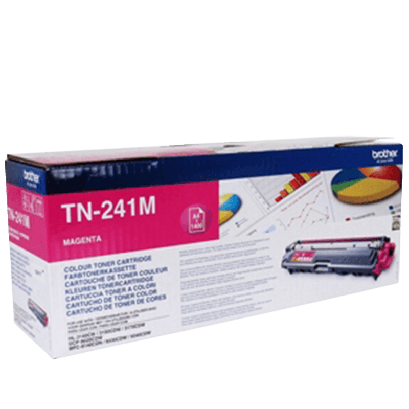 Brother Original TN241M magenta toner | Innehåll: 1400 sidor