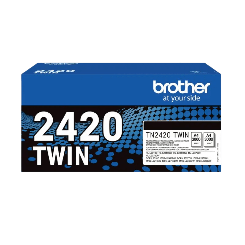 Brother Original TN2420 XL svart toner | Innehåll: 3000 sidor