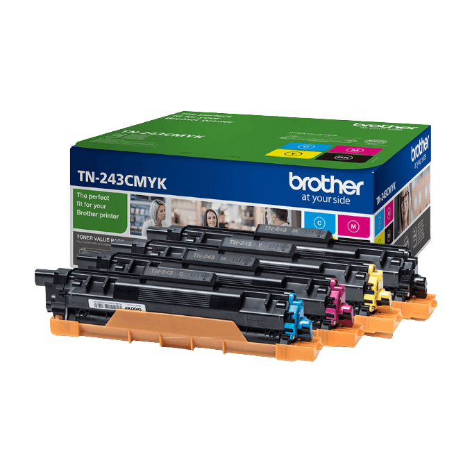 Brother Original TN243 CMYK rabattpaket | Innehåll: 4000 sidor
