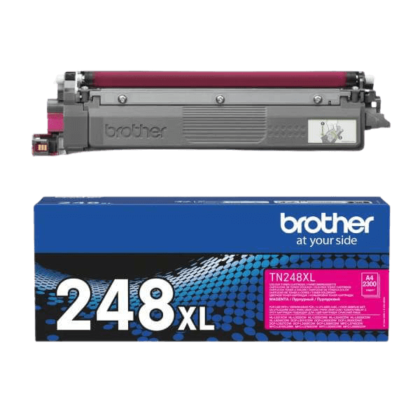 Brother Original TN248M magenta toner | Innehåll: 1000 sidor