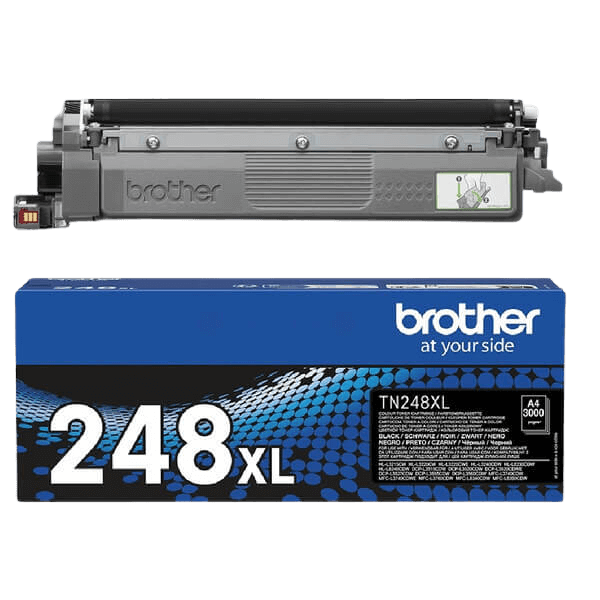 Brother Original TN248XLBK svart toner | Innehåll: 3000 sidor
