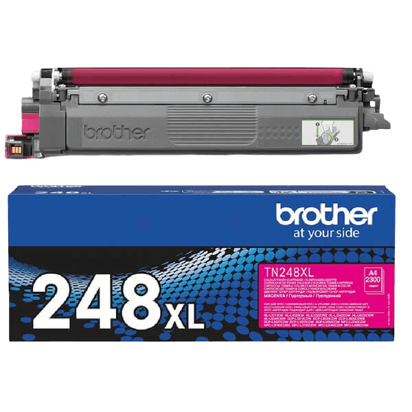 Brother Original TN248XLM magenta toner | Innehåll: 2300 sidor