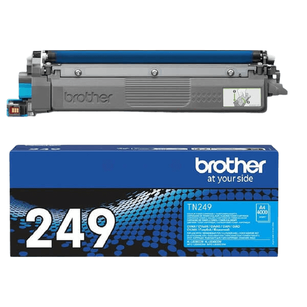 Brother Original TN249C XXL cyan toner | Innehåll: 4000 sidor