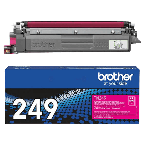 Brother Original TN249M XXL magenta toner | Innehåll: 4000 sidor