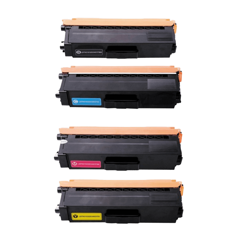 PixoJet Brother TN325 XL rabattpaket - 4 st.