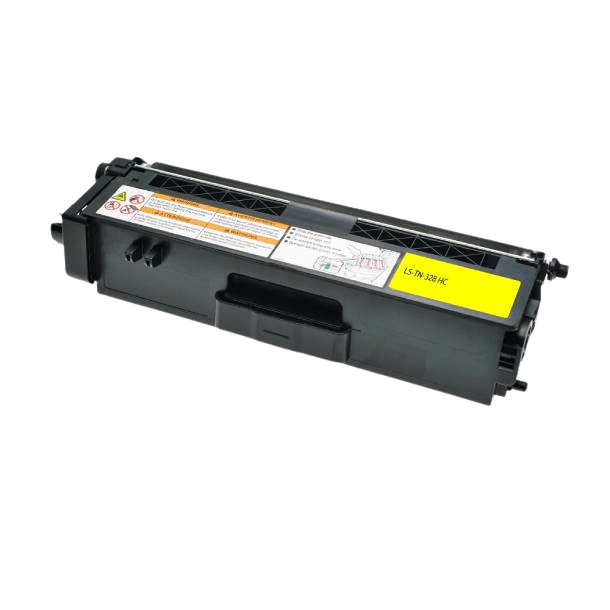 PixoJet Brother TN328Y XXL gul toner | Innehåll: 6000 sidor