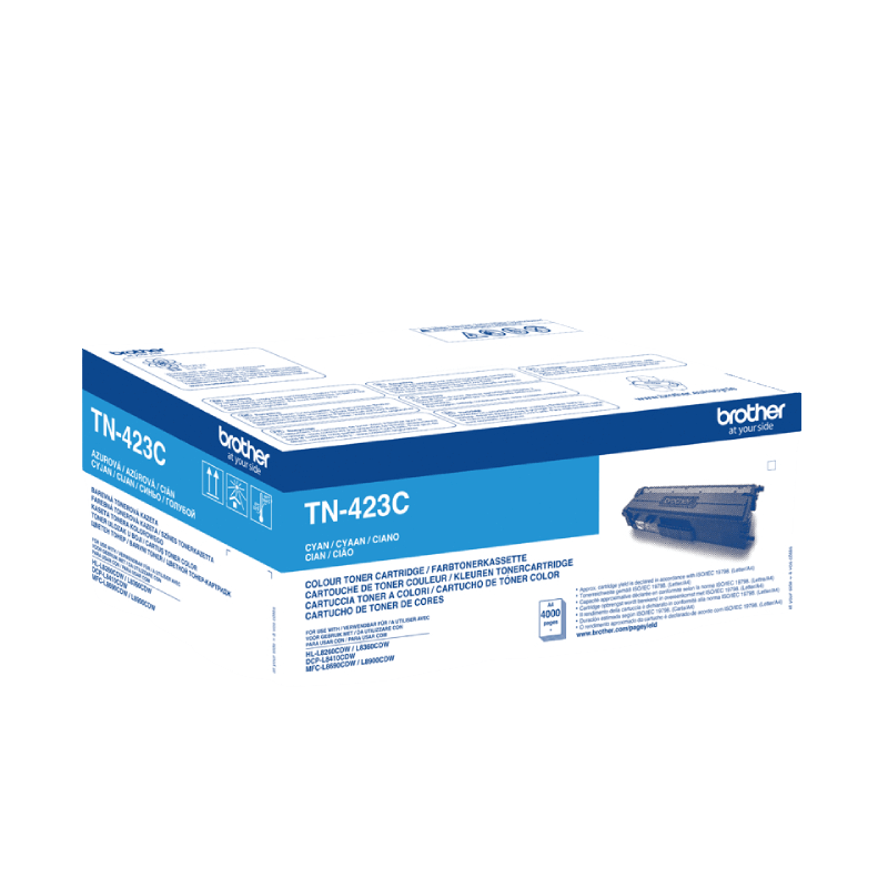 Brother Original TN423C XL cyan toner | Innehåll: 4000 sidor